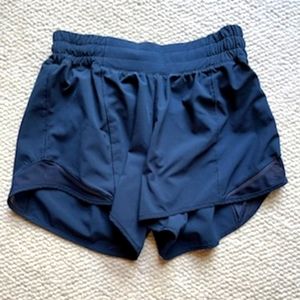 Navy Blue Lululemon Shorts